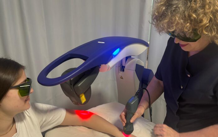 Tratamiento con láser de fotobiomodulación